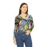 Scribble Time V Neck shirt