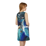 Jingdezhen Lava Classic Shift Dress