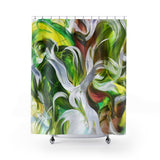 Time Dream Shower Curtains
