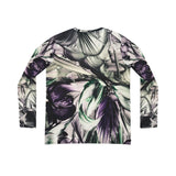 Purple Thorns V-neck Shirt