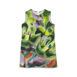 Morpheme Abundance Strokes Sleeveless Dress