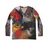 Tabula Rasa Long Sleeve V-neck Shirt