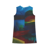 Indigo Flood Classic Shift Dress