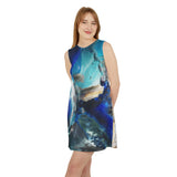 Jingdezhen Lava Classic Shift Dress