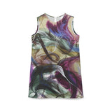 Purple Melancholia Classic Shift Dress