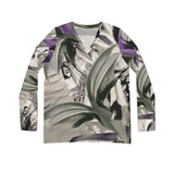 Fleur du Temps Long Sleeve V-neck Shirt
