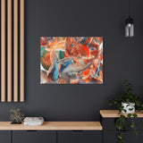 Morpheme Blaze Satin Canvas