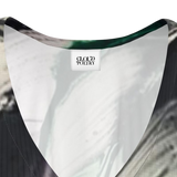 Purple Thorns Silk Kaftan