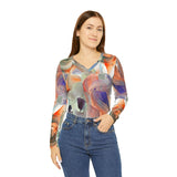 Ultraviolet Glow Long Sleeve Top