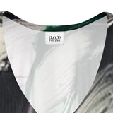 Purple Thorns Silk Kaftan