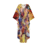 Morpheme Combustion Silk Dress