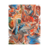 Morpheme Blaze Satin Canvas