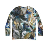 Deep sea excavation V neck shirt