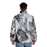 Time Stream Collapse Puffer Jacket