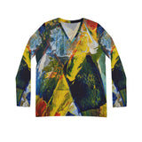 Squeegee Painted V-neck Shirt