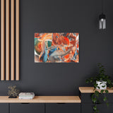 Morpheme Blaze Satin Canvas