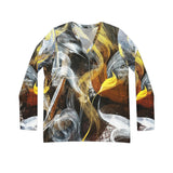 Ancestral Gold Long Sleeve V-neck Shirt