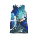 Jingdezhen Lava Classic Shift Dress