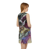 Purple Melancholia Classic Shift Dress