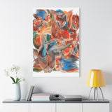 Morpheme Blaze Satin Canvas