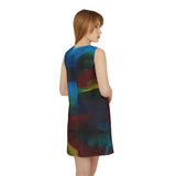 Indigo Flood Classic Shift Dress