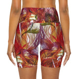 SCORCHED DESIRE Athleisure shorts