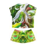 Green Swoon Lounge set