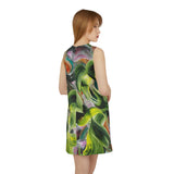 Morpheme Abundance Strokes Sleeveless Dress
