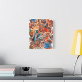 Morpheme Blaze Satin Canvas