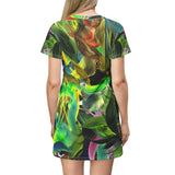 Jungle Neon T-Shirt Dress