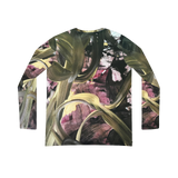 Gold Ejecta Long Sleeve V-neck Shirt