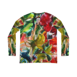 Morpheme Bouquet Long Sleeve V-neck Shirt