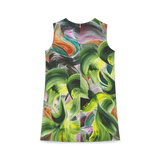 Morpheme Abundance Strokes Sleeveless Dress