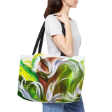 Green Swoon Weekender Tote Bag