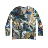 Deep sea excavation V neck shirt