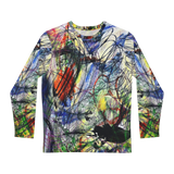 Scribble Explosion Long Sleeve Shirt