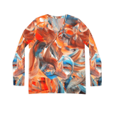 Apocalypse Long Sleeve V-neck Shirt