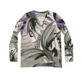 Fleur du Temps Long Sleeve V-neck Shirt