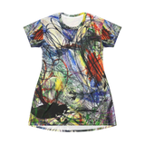 Scribblecore Yellow T-Shirt Dress