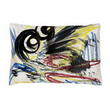 Scribble Explosion SILK PILLOWCASES