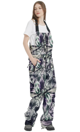 Purple Thorns Ski Pants