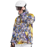 Morpheme Blurred Flames Ski Pullover