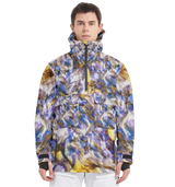 Morpheme Blurred Flames Ski Pullover