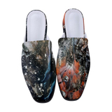 ANDROMEDA SATIN LOAFERS