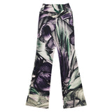 Purple Thorns Flare leggings