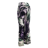Purple Thorns Flare leggings
