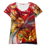 Angst Scribble Athletic T-shirt