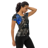Andromeda Galaxy Women's Athletic T-shirt