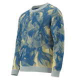 Morpheme Chaos Blue Yellow Sweater