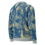 Morpheme Chaos Blue Yellow Sweater